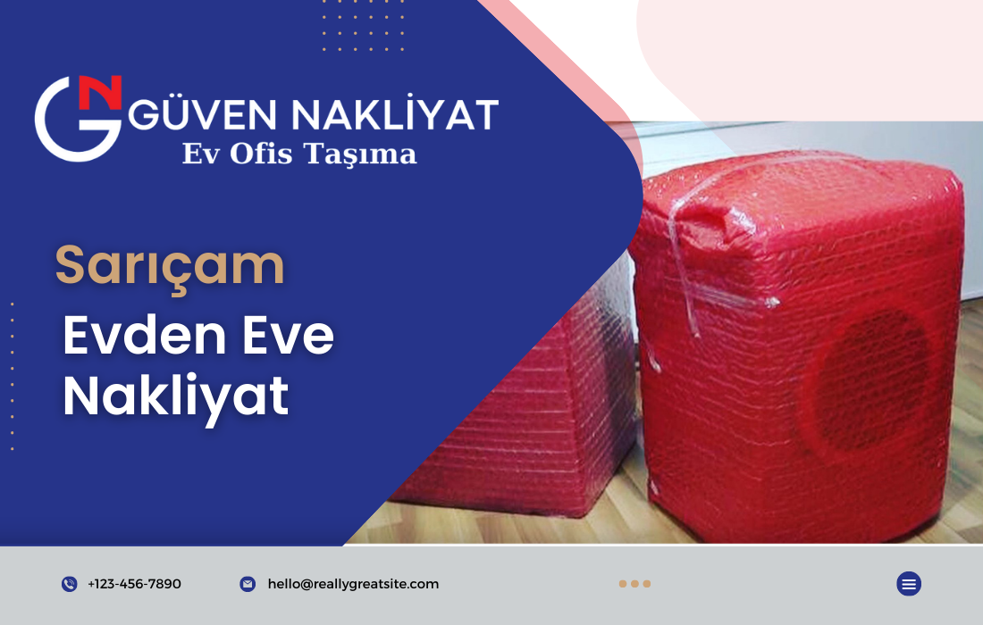 Sarıçam Evden Eve Nakliyat